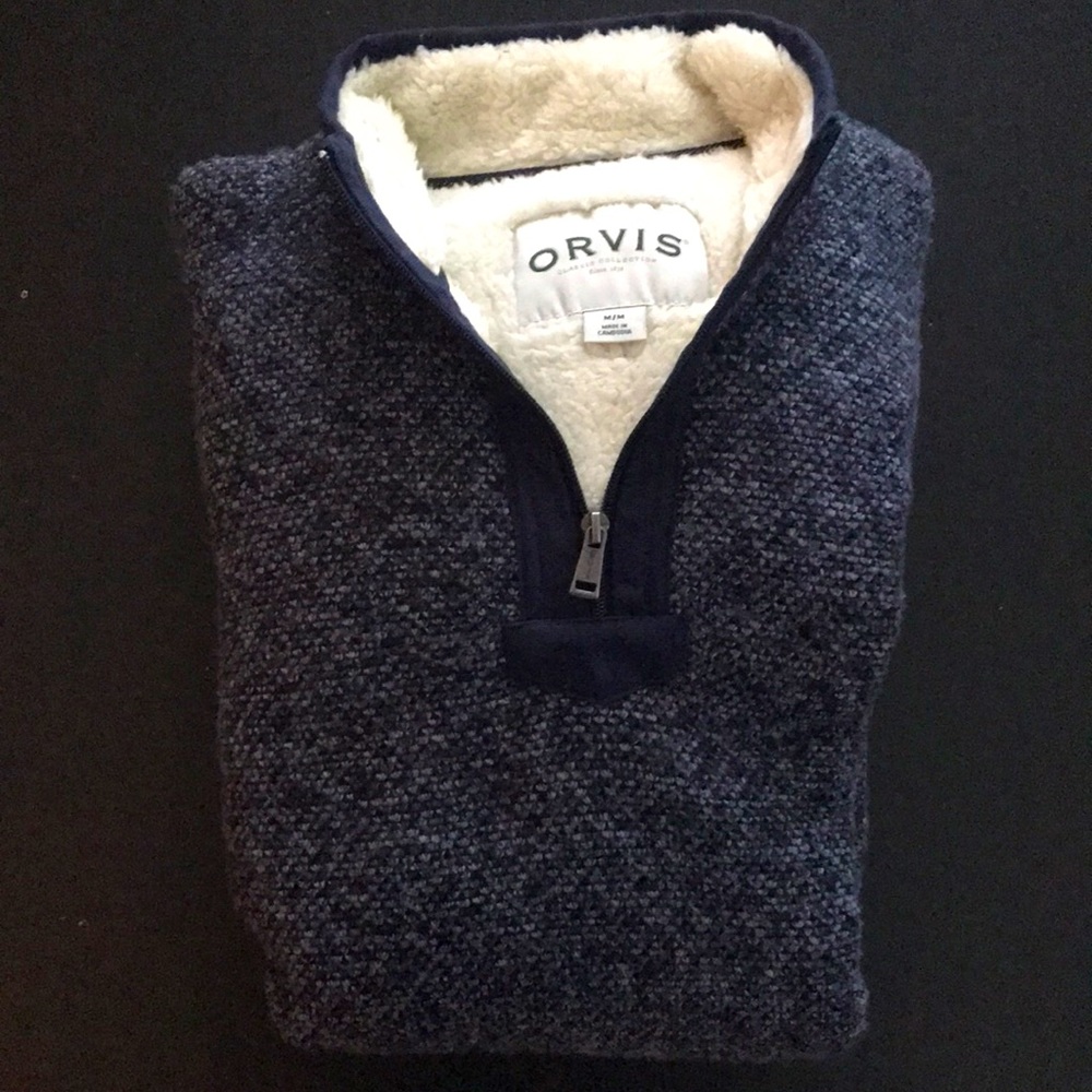 Orvis 1/4 Zip Fleece Sweater